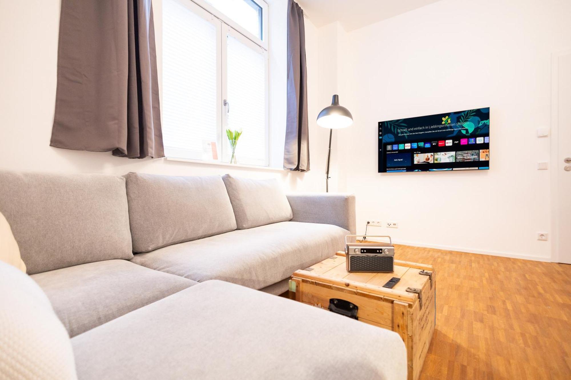 Ko-Living - Beatles Und Banksy Suites & Studios Am Eselsbrunnen - Altstadt - Kueche Halle  Esterno foto