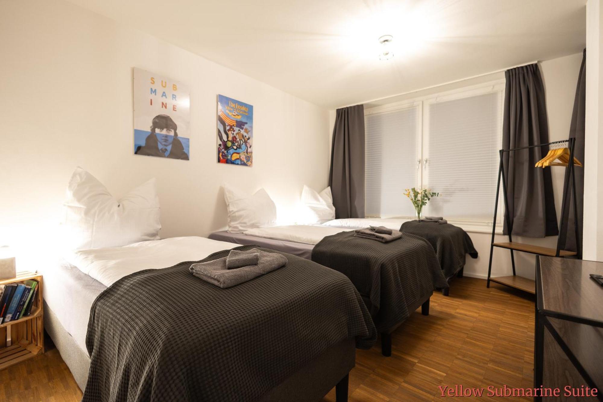 Ko-Living - Beatles Und Banksy Suites & Studios Am Eselsbrunnen - Altstadt - Kueche Halle  Esterno foto